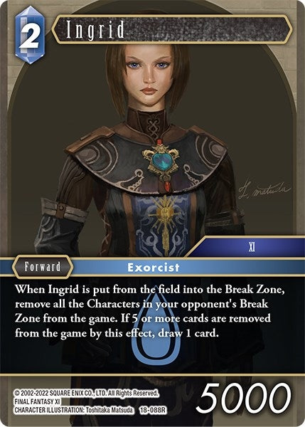 Ingrid (18) [18] - Final Fantasy TCG Single