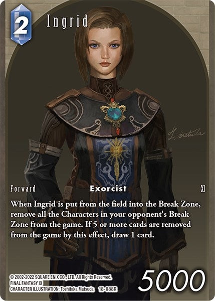 Ingrid (Full Art) (18) [18] - Final Fantasy TCG Single