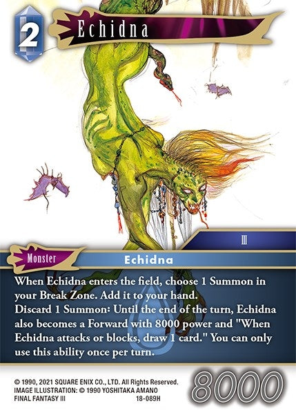 Echidna (18) [18] - Final Fantasy TCG Single