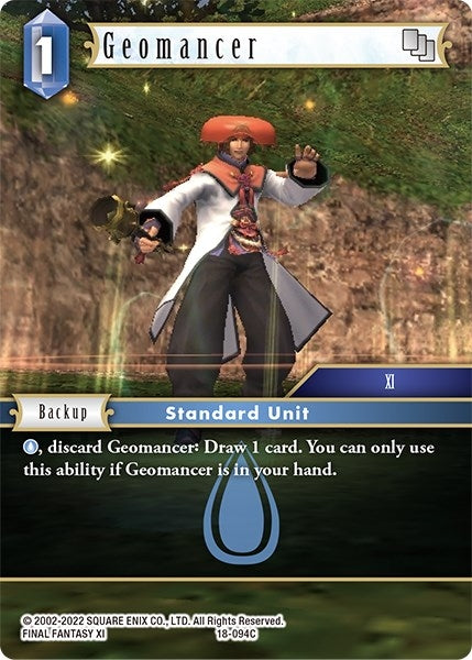 Geomancer - 18-094C (18) [18] - Final Fantasy TCG Single
