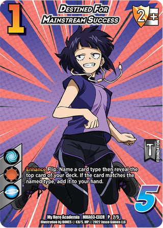 Destined for Mainstream Success (Heroes Clash Extra Credit Series) (325) [MHAP] - UniVersus Single
