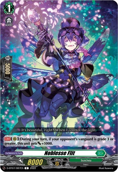 Noblesse Flit (7087) [D-BT07] - Cardfight Vanguard Single