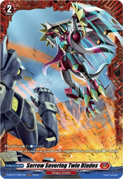 Sorrow Severing Twin Blades (FR) (707) [D-BT07] - Cardfight Vanguard Single