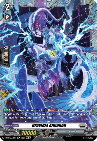 Gravidia Almanon (FR) (718) [D-BT07] - Cardfight Vanguard Single