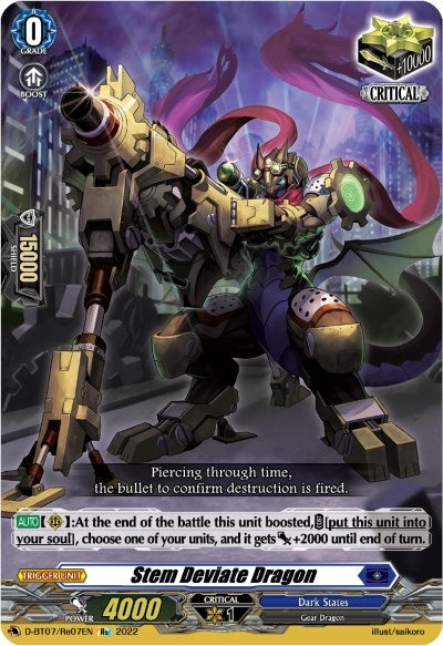Stem Deviate Dragon (707) [D-BT07] - Cardfight Vanguard Single