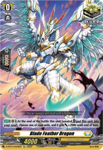 Blade Feather Dragon (709) [D-BT07] - Cardfight Vanguard Single