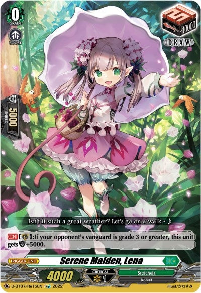Serene Maiden Lena (715) [D-BT07] - Cardfight Vanguard Single