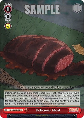 Delicious Meat (5077) [SDS] - Weiss Schwarz Single