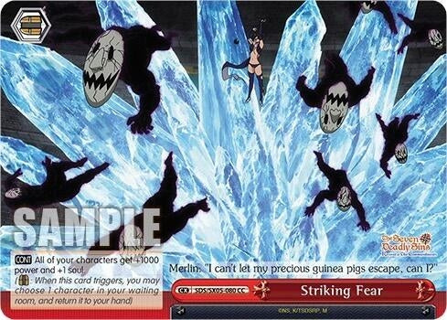 Striking Fear (5080) [SDS] - Weiss Schwarz Single