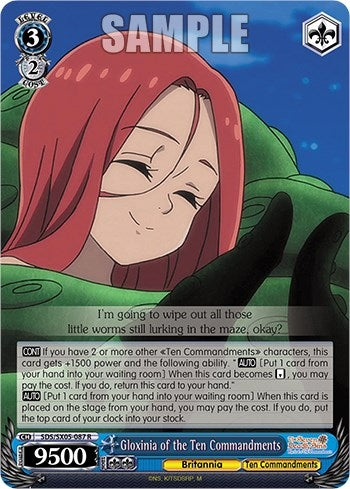 Gloxinia of the Ten Commandments (5087) [SDS] - Weiss Schwarz Single