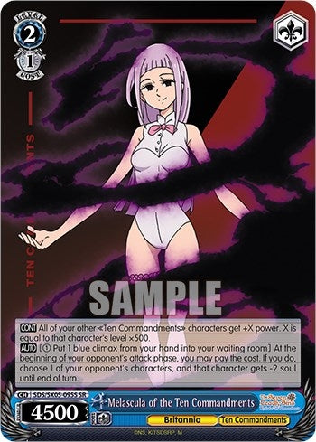 Melascula of the Ten Commandments (SR) (5095) [SDS] - Weiss Schwarz Single