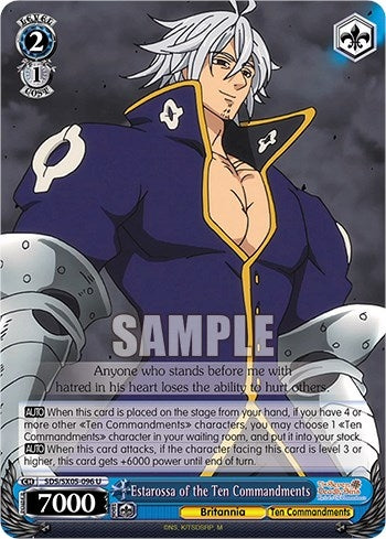 Estarossa of the Ten Commandments (5096) [SDS] - Weiss Schwarz Single