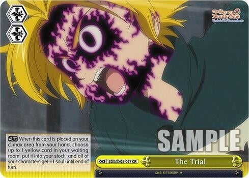 The Trial (5027) [SDS] - Weiss Schwarz Single