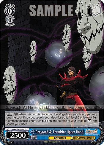 Grayroad & Fraudrin: Upper Hand (5102) [SDS] - Weiss Schwarz Single