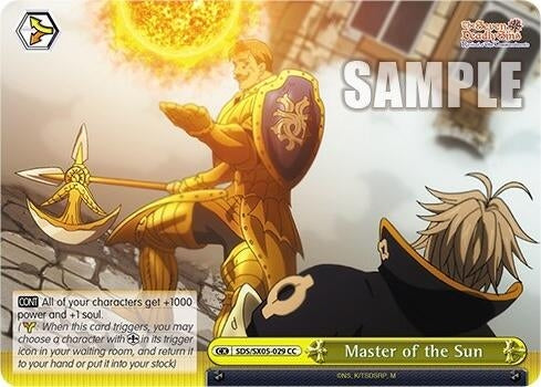 Master of the Sun (5029) [SDS] - Weiss Schwarz Single