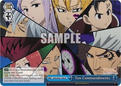 Ten Commandments (5108) [SDS] - Weiss Schwarz Single