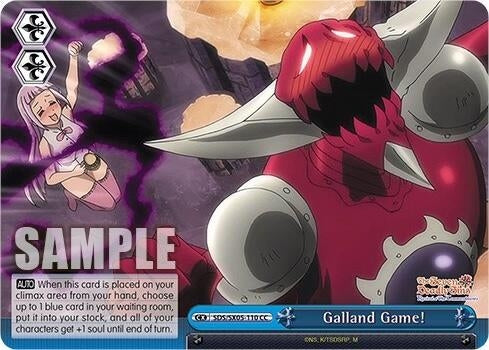 Galland Game! (5110) [SDS] - Weiss Schwarz Single
