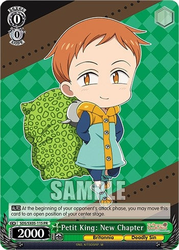 Petit King: New Chapter (5115) [SDS] - Weiss Schwarz Single