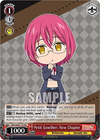 Petit Gowther: New Chapter (5117) [SDS] - Weiss Schwarz Single