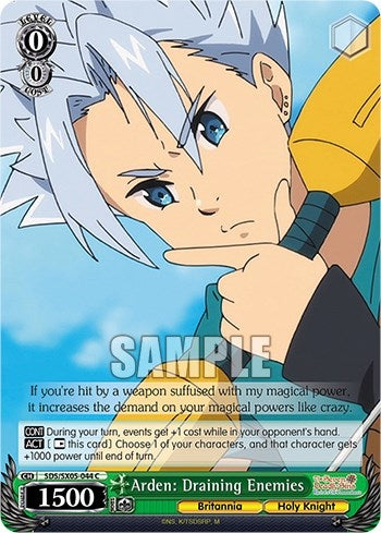 Arden: Draining Enemies (5044) [SDS] - Weiss Schwarz Single