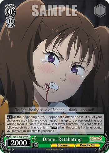 Diane: Retaliating (5046) [SDS] - Weiss Schwarz Single