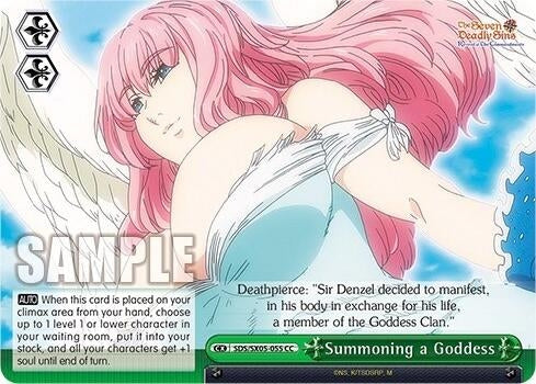 Summoning a Goddess (5055) [SDS] - Weiss Schwarz Single