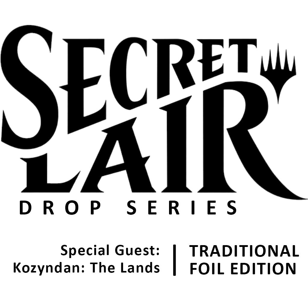 Secret Lair Drop: Special Guest: Kozyndan: The Lands - Traditional Foil Edition [SLD] - MTG Sealed