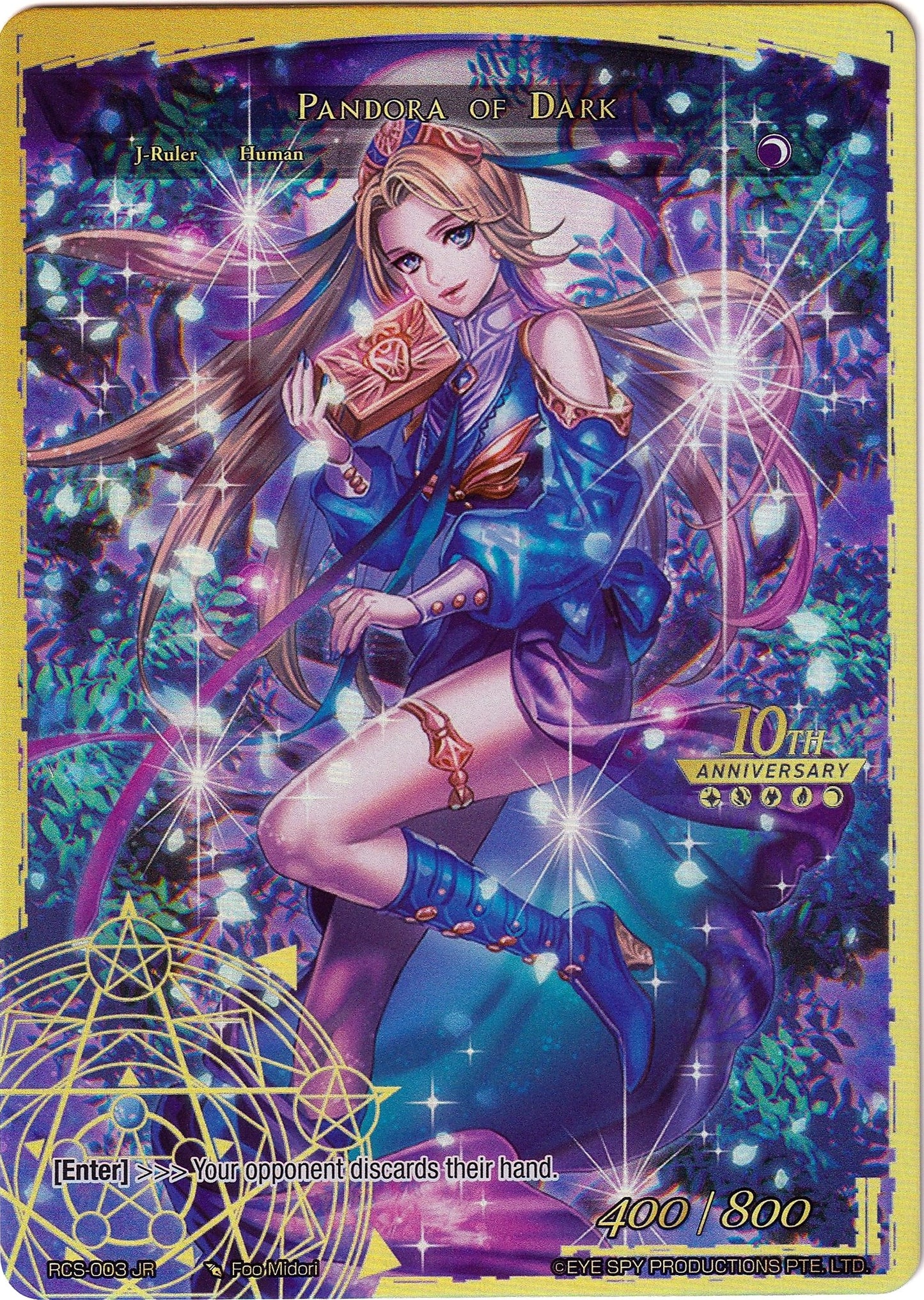 Pandora Girl of the Box // Pandora of Dark (3) [RCS] - Force of Will Single