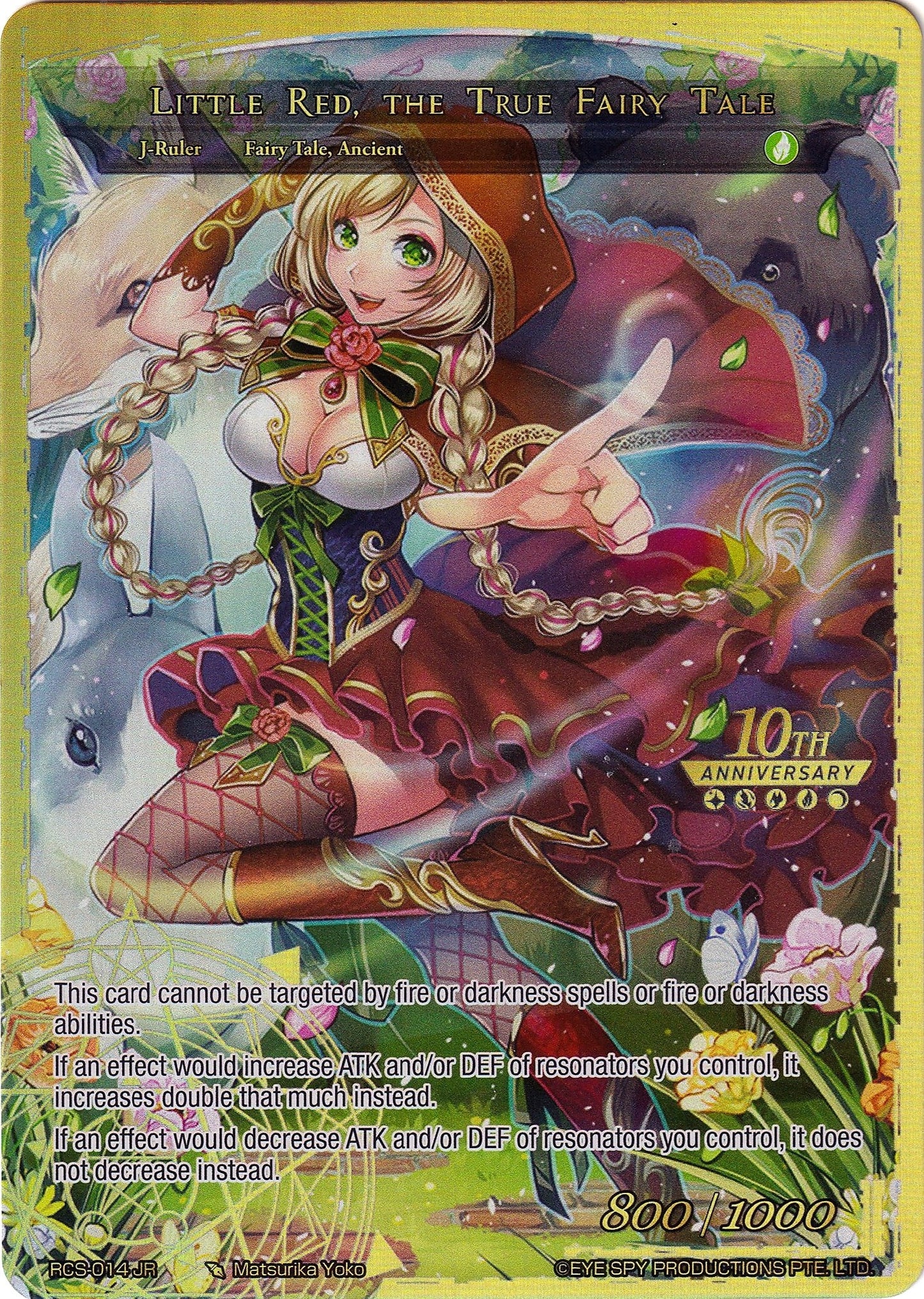 Crimson Girl in the Sky // Little Red the True Fairy Tale (14) [RCS] - Force of Will Single