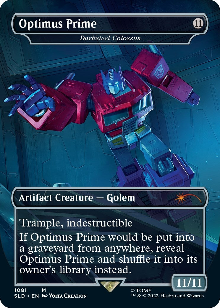 Optimus Prime - Darksteel Colossus (1081) [SLD] - MTG Single