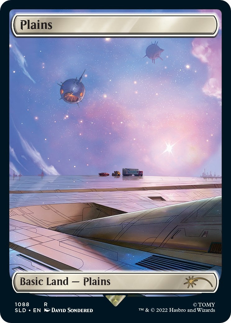 Plains (1088) (1088) [SLD] - MTG Single