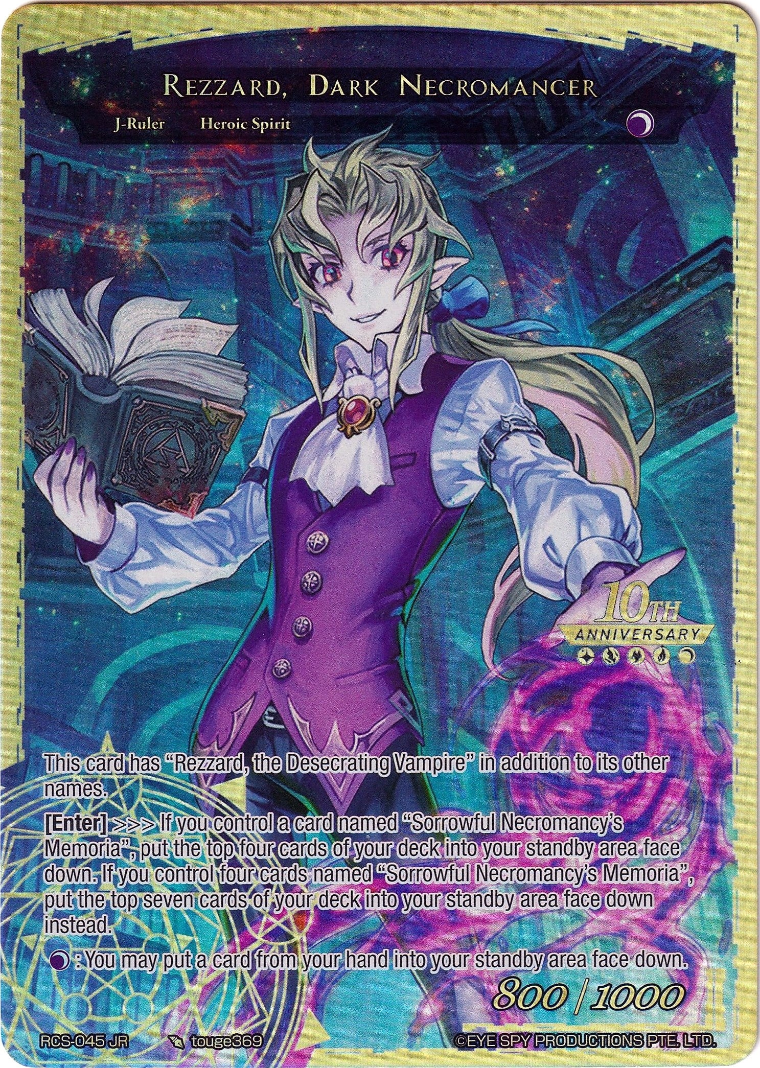 Memoria of the Seven Lands // Rezzard Dark Necromancer (45) [RCS] - Force of Will Single