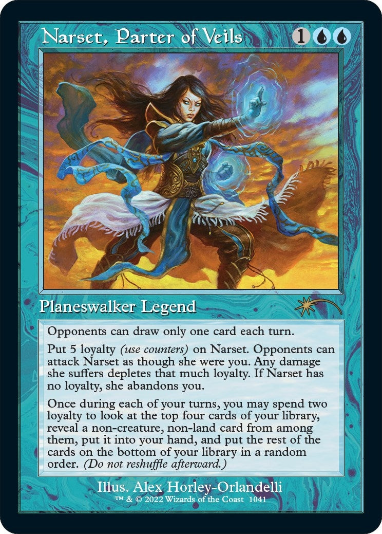 Narset Parter of Veils (Retro Frame) (1041) [SLD] - MTG Single