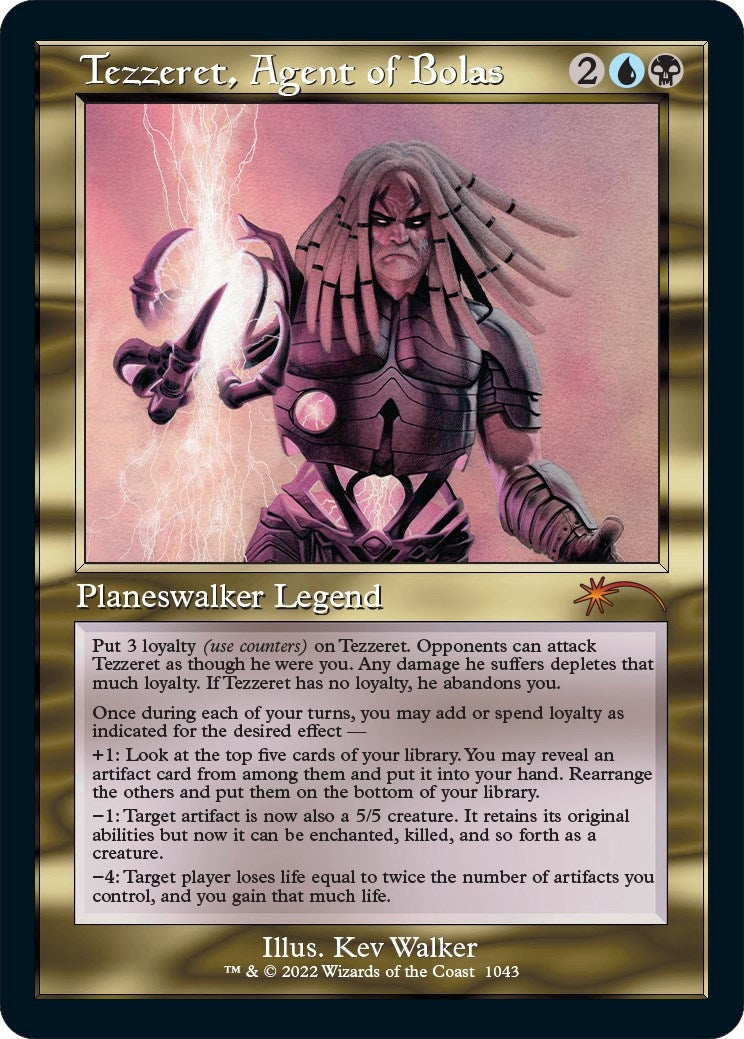 Tezzeret Agent of Bolas (Retro Frame) (1043) [SLD] - MTG Single
