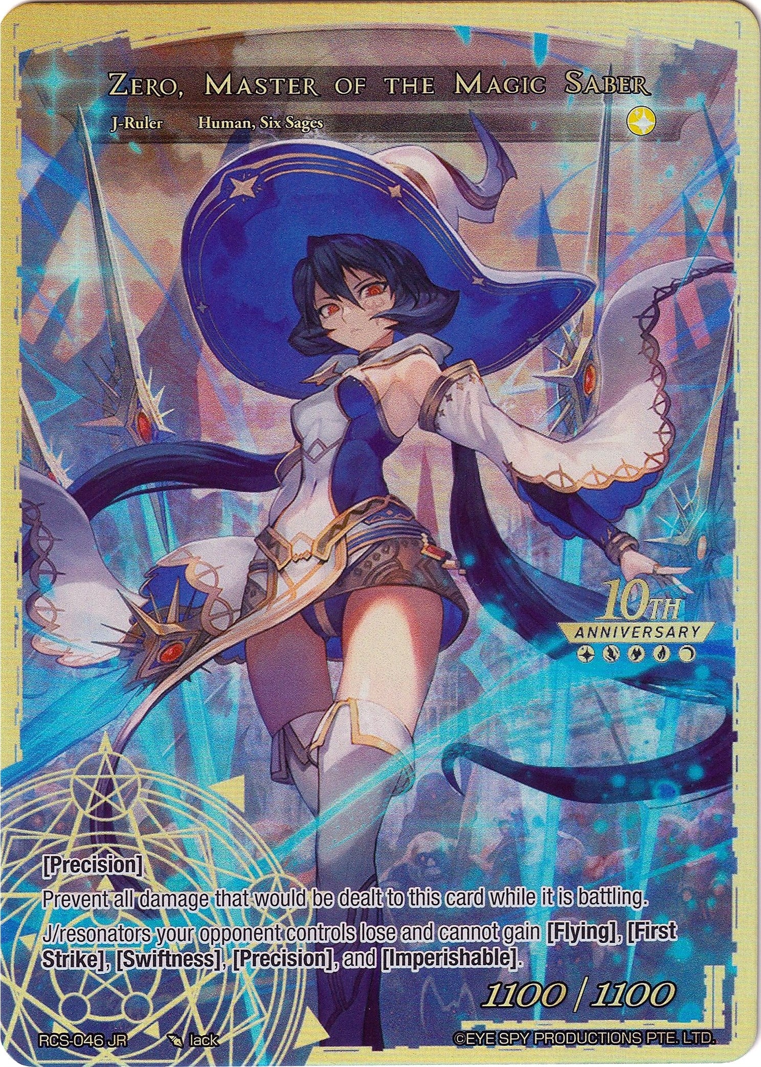 Zero Six Sage of Light // Zero Master of the Magic Saber (RCS-046 JR) [RCS] - Force of Will Single