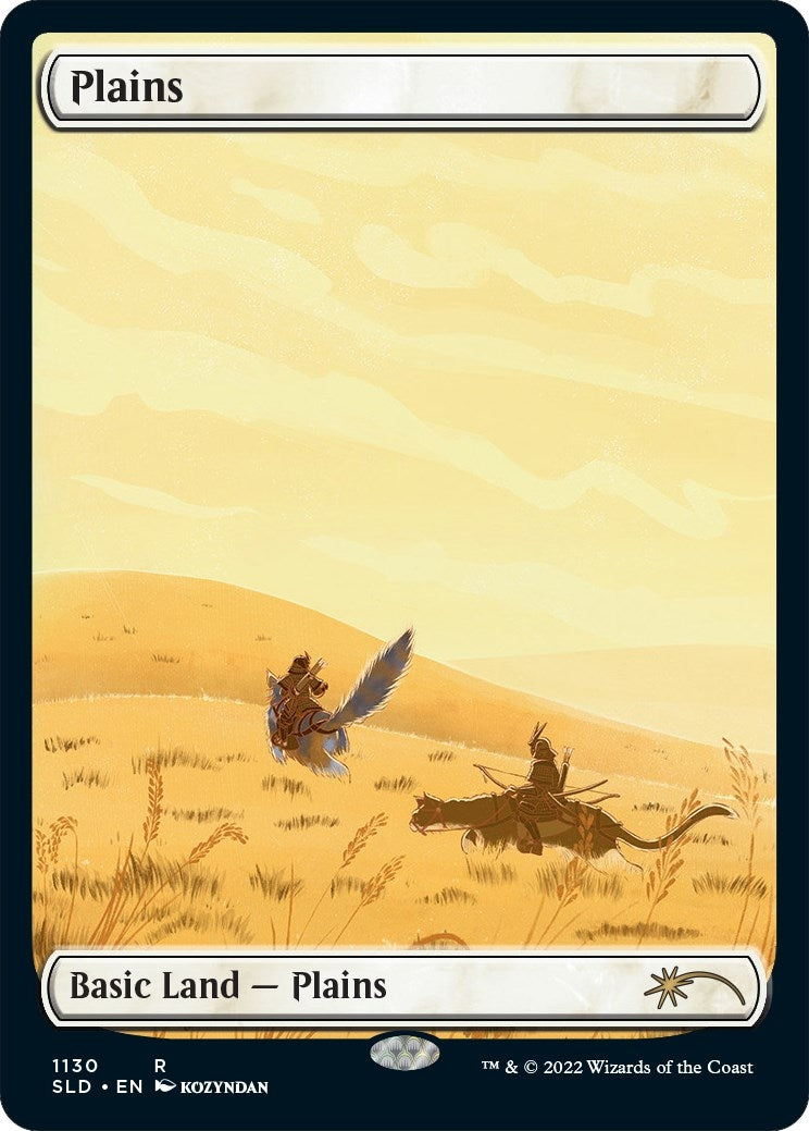 Plains (1130) (1130) [SLD] - MTG Single