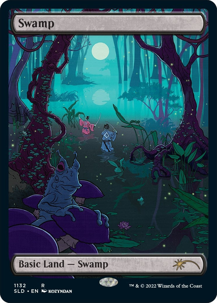 Swamp (1132) (1132) [SLD] - MTG Single