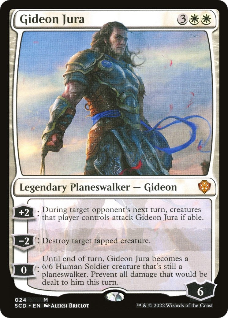 Gideon Jura (24) [SCD] - MTG Single