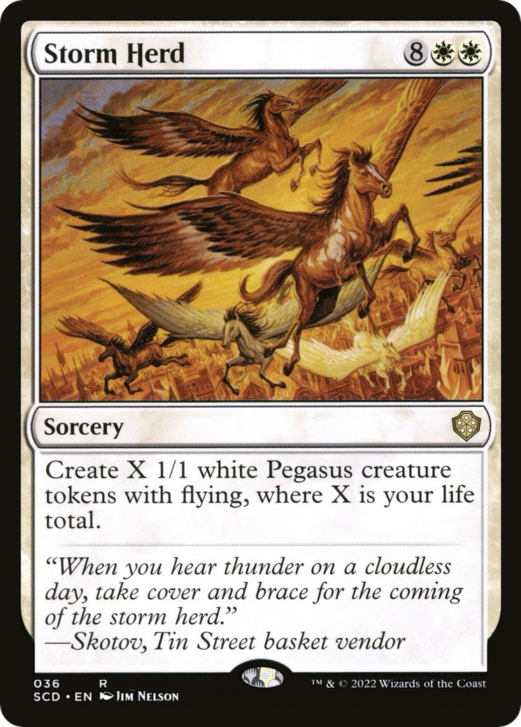 Storm Herd (36) [SCD] - MTG Single