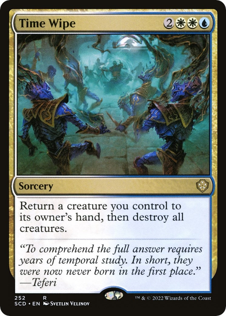 Time Wipe (252) [SCD] - MTG Single
