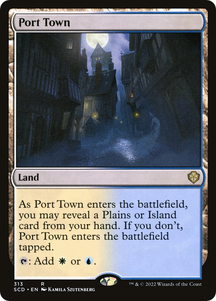 Port Town (313) [SCD] - MTG Single