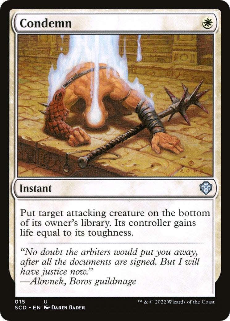 Condemn (15) [SCD] - MTG Single