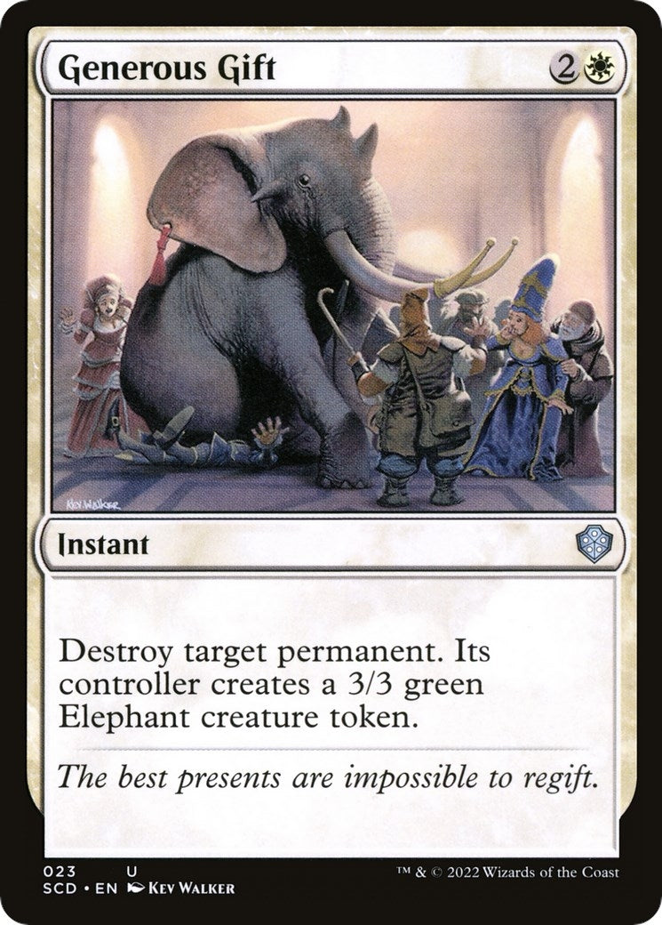 Generous Gift (23) [SCD] - MTG Single