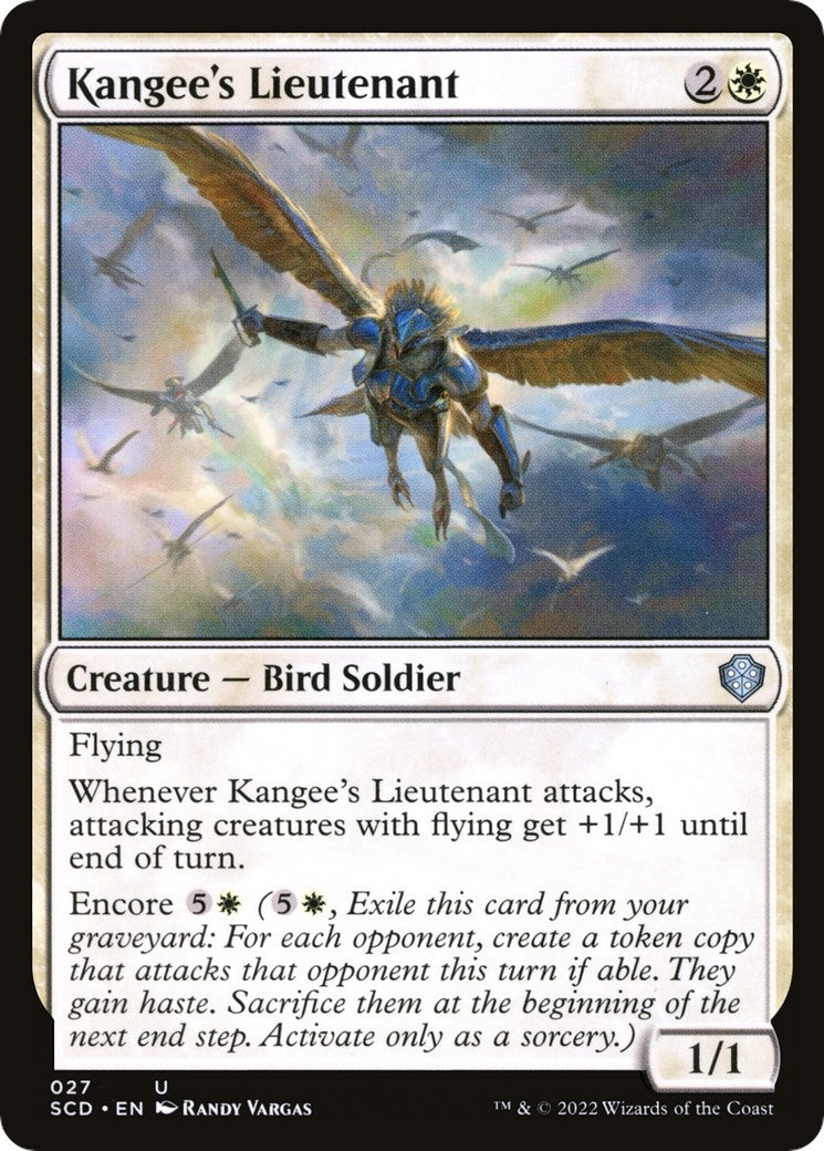 Kangee’s Lieutenant (27) [SCD] - MTG Single