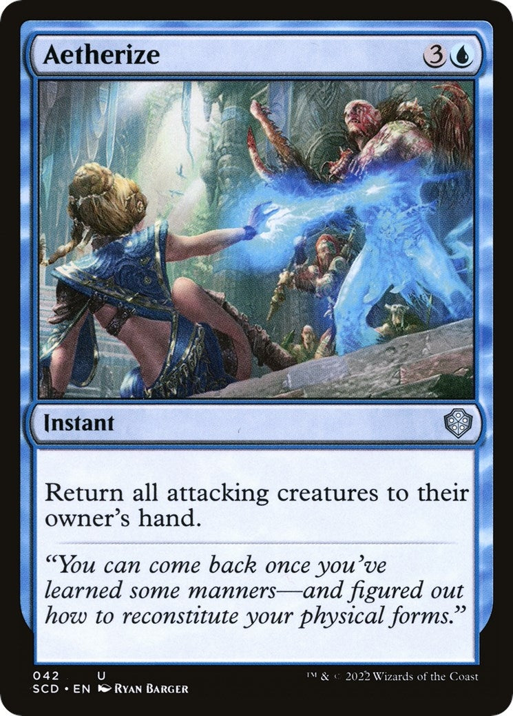 Aetherize (42) [SCD] - MTG Single