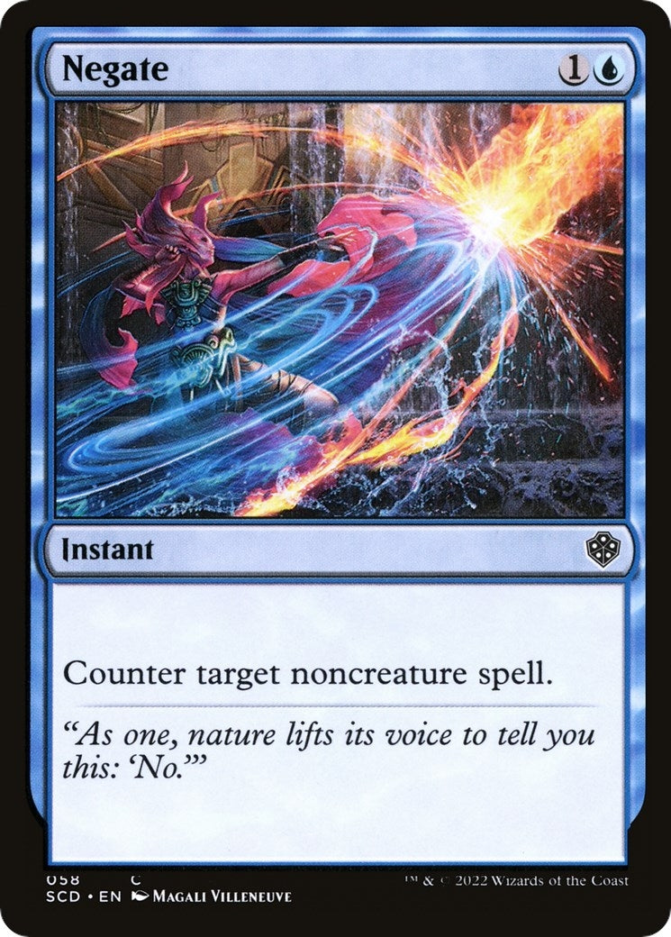 Negate (58) [SCD] - MTG Single