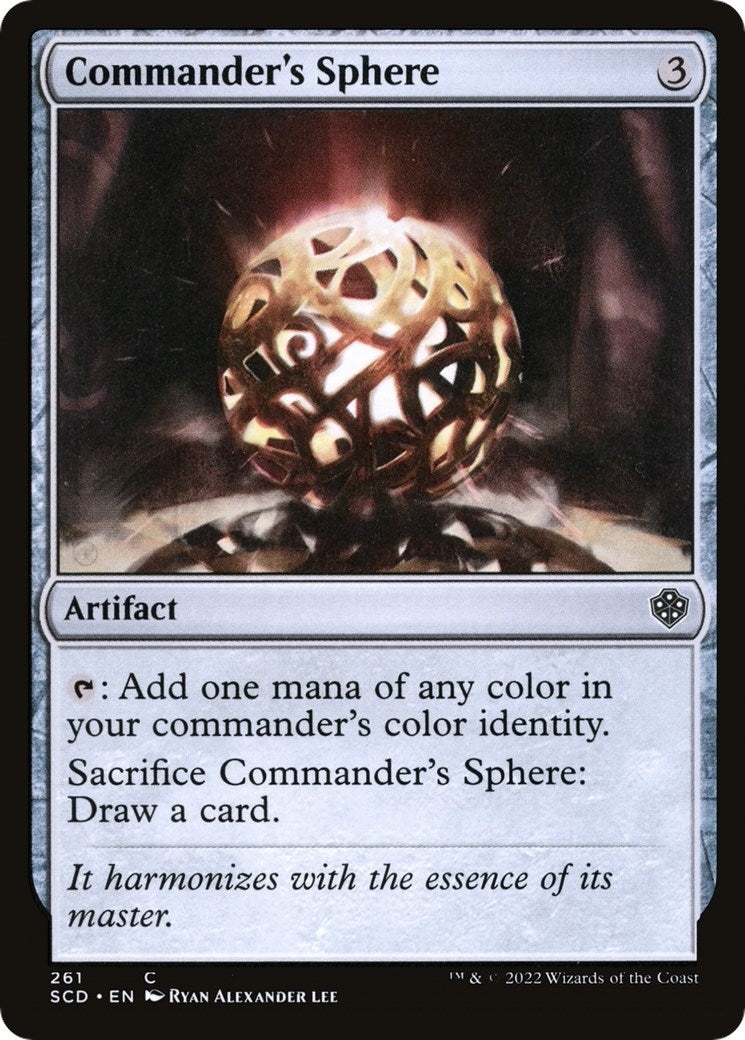 Commander’s Sphere (261) [SCD] - MTG Single