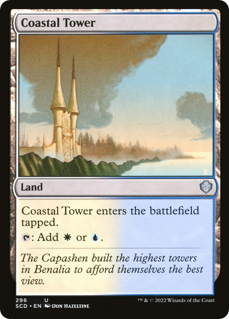 Coastal Tower (296) [SCD] - MTG Single