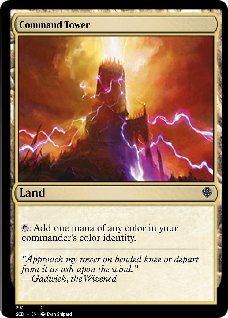 Command Tower (297) [SCD] - MTG Single