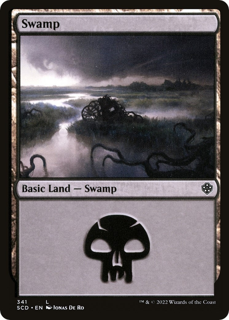 Swamp (341) (341) [SCD] - MTG Single
